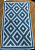 Ковер COTTON RUGS CAGE ZF_5 Blue 0,8*2,0м