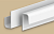 Профиль "L" для панелей 8мм 3,0м "Идеал Ламини", 001-G Белый глянцевый